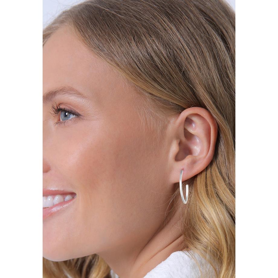 Elli  Ohrringe Creole Oval Geo Basic Trend Blogger 