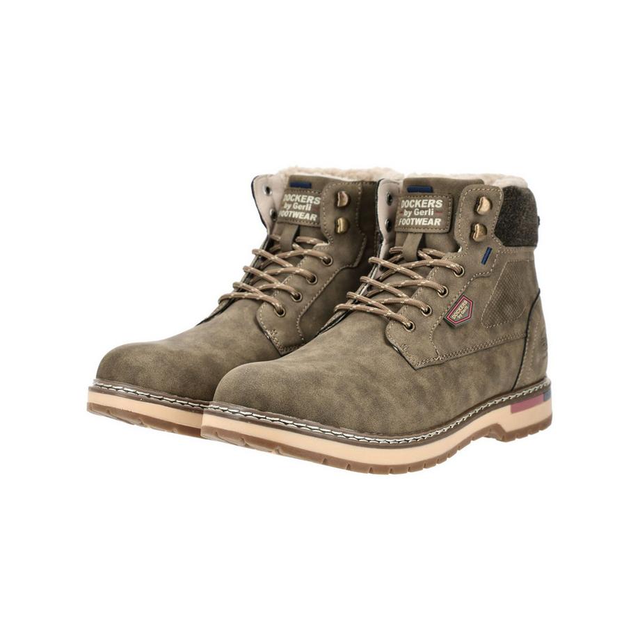 Dockers Bottines à lacets avec design moderne Bottines 