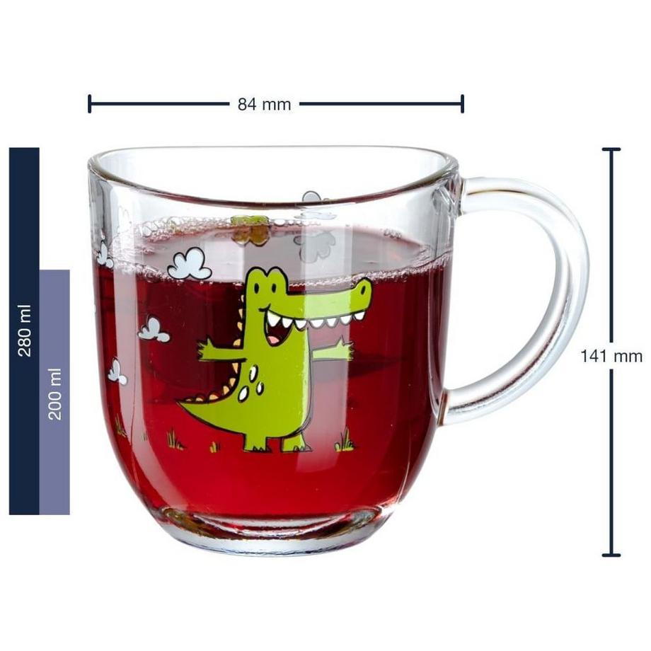 LEONARDO  Krokodil 6-teilig 