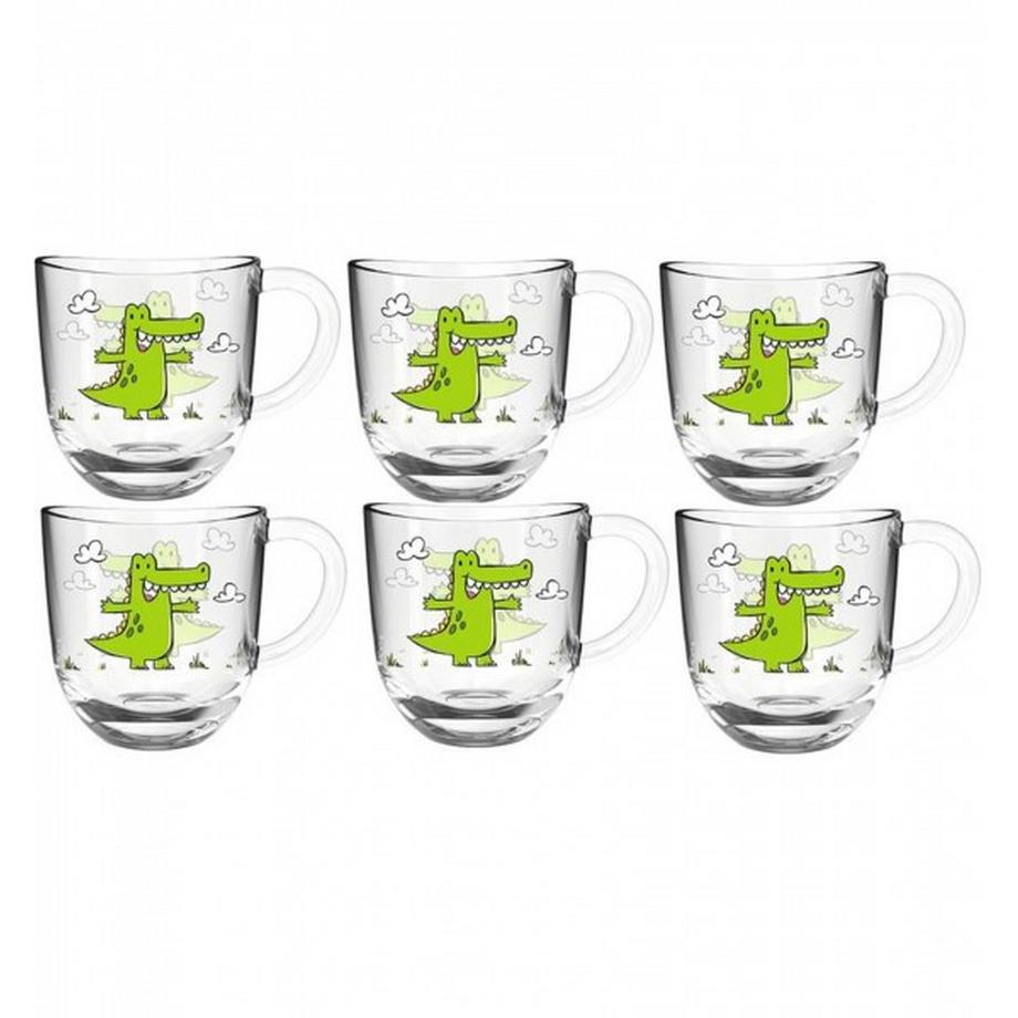 LEONARDO  Krokodil 6-teilig 