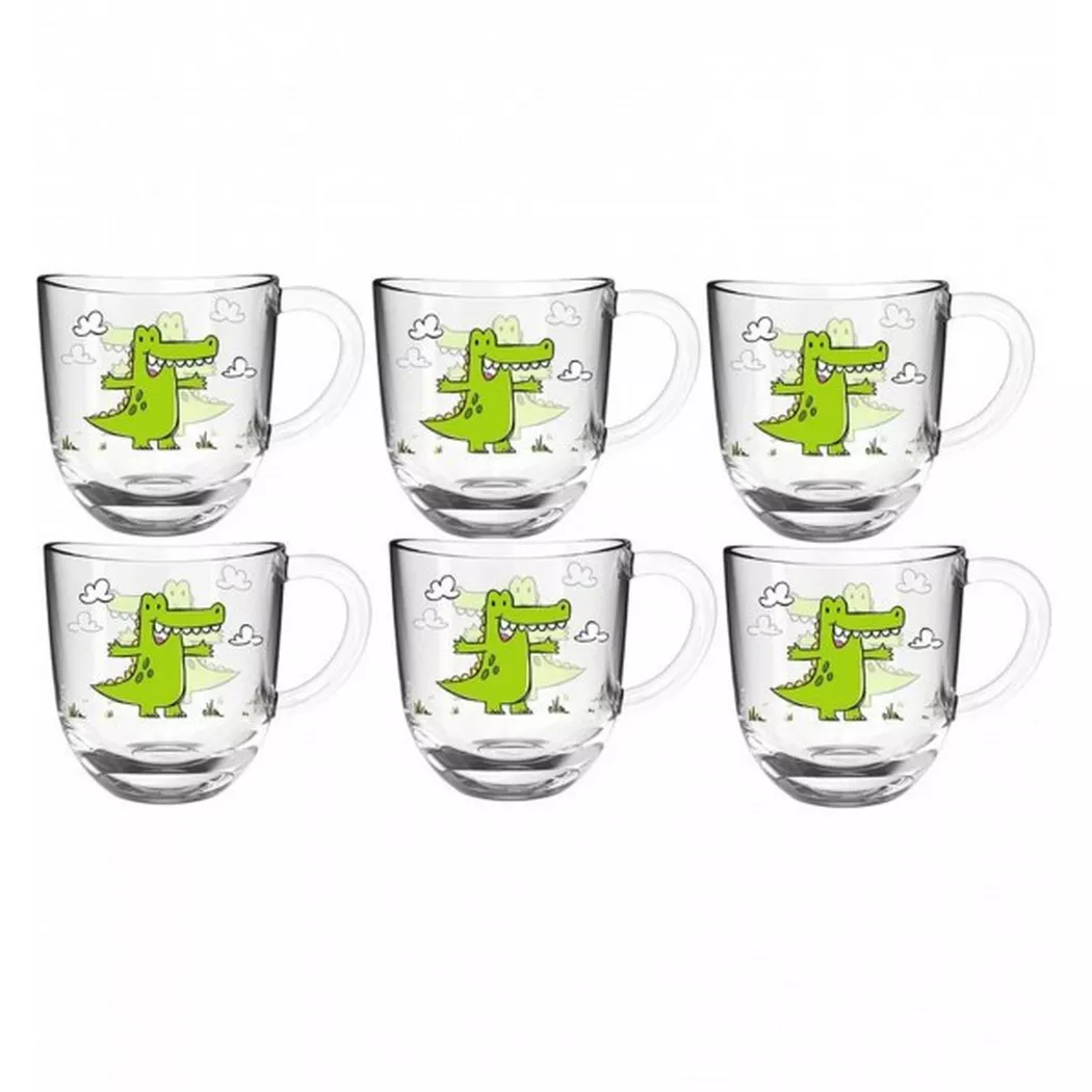 LEONARDO Tasse "BAMBINI Krokodil" 280 ml, 6-teilig