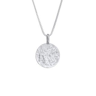 Kuzzoi  Collier Pendentif Pour Homme De Base Martelé 