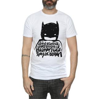 DC COMICS Always Be Yourself Batman T-Shirt  
