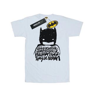 DC COMICS Always Be Yourself Batman T-Shirt  