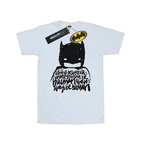 DC COMICS Always Be Yourself Batman T-Shirt  