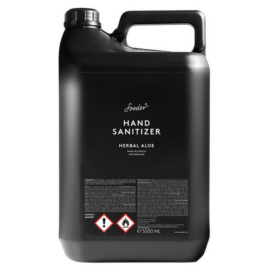 Soeder  Natural Hand Sanitizer Herbal Aloe 5000ml 