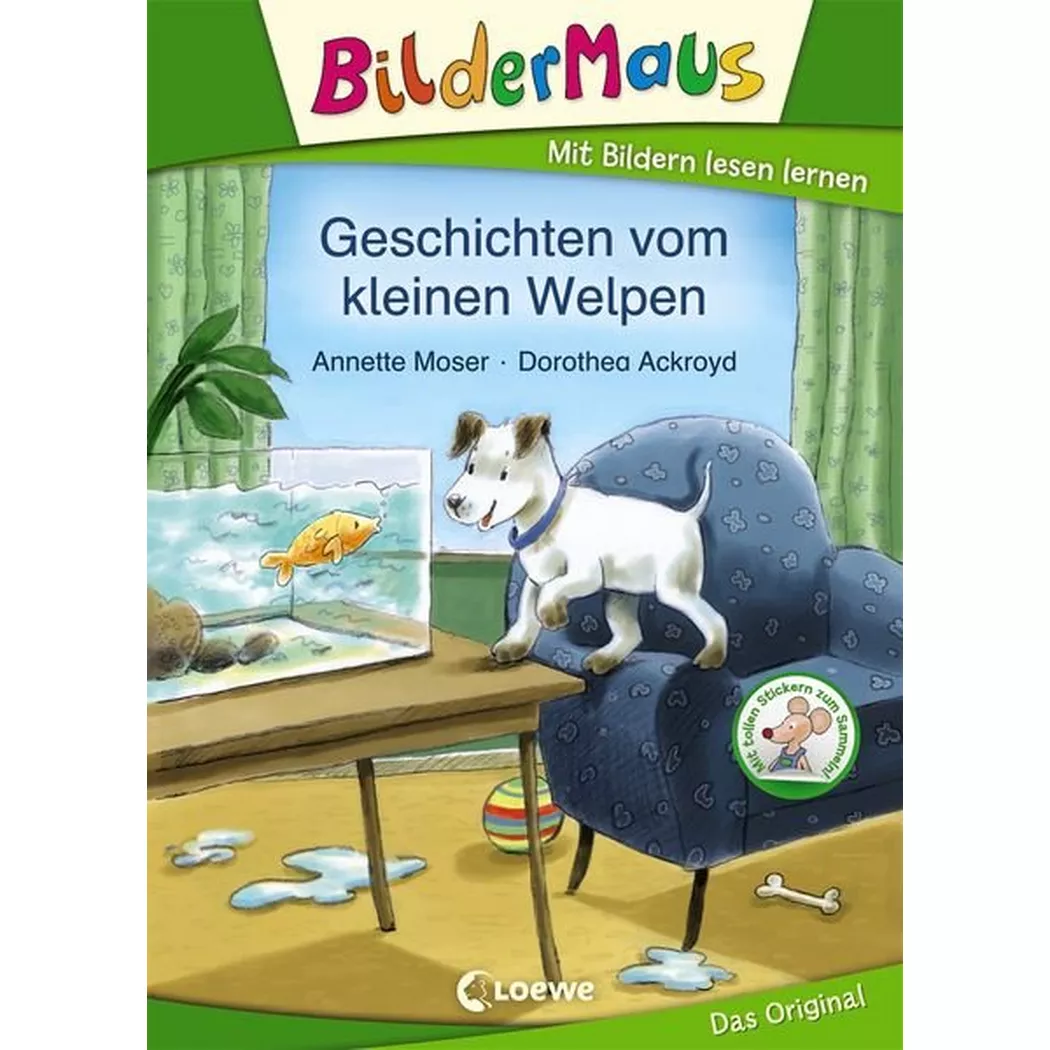 Loewe - Bildermaus Geschichten vom kleinen Welpen, Annette Moser
