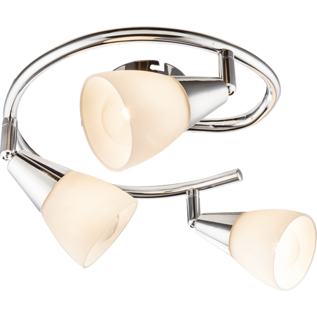 mutoni Deckenleuchte Chrom 3xE14 25x25x15  