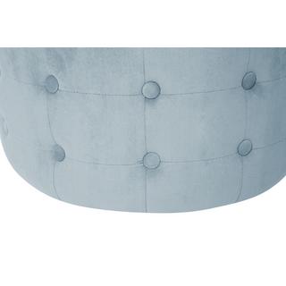 Beliani Pouf en Velluto Glamour TAMPA  