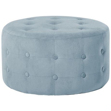 Beliani Pouf en Velluto Glamour TAMPA  