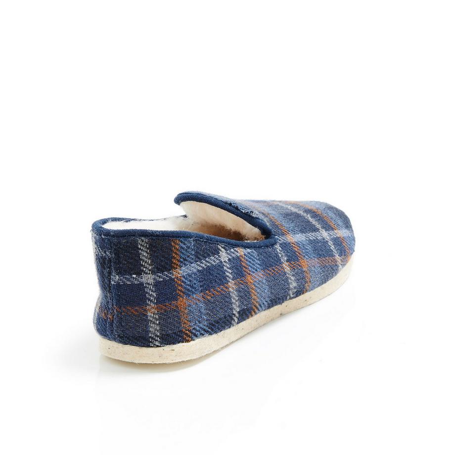 Damart  Pantoufles fourrées en fibres Thermolactyl. 