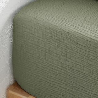 La Redoute Intérieurs Lenzuolo con angoli Kumla in mussola di cotone  