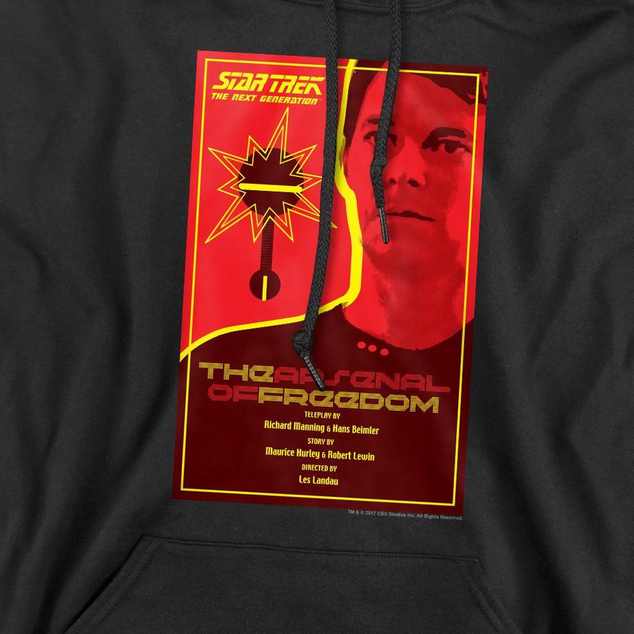 Star Trek The Next Generation Season 1 Episode 21 Sweat à capuche  