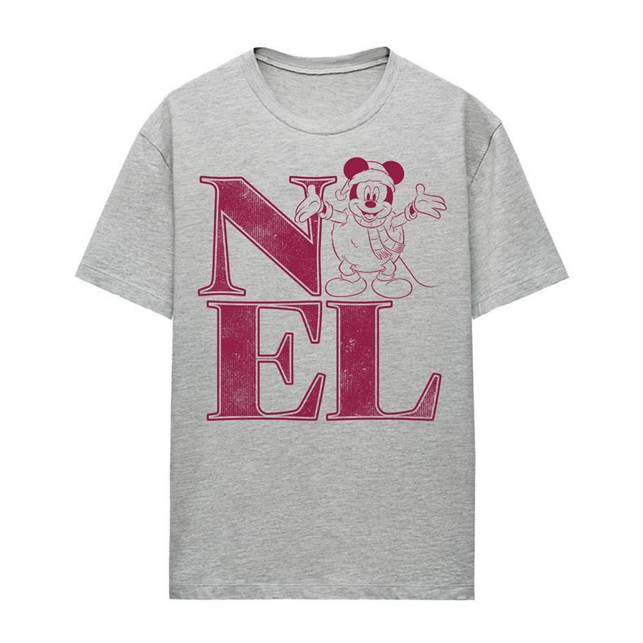 Tshirt Noël motif Mickey Mouse motiftyle Snowball NOEL