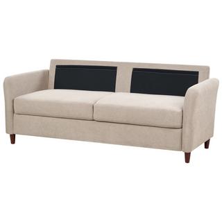 Beliani 3 Sitzer Sofa aus Polyester Klassisch MARE  