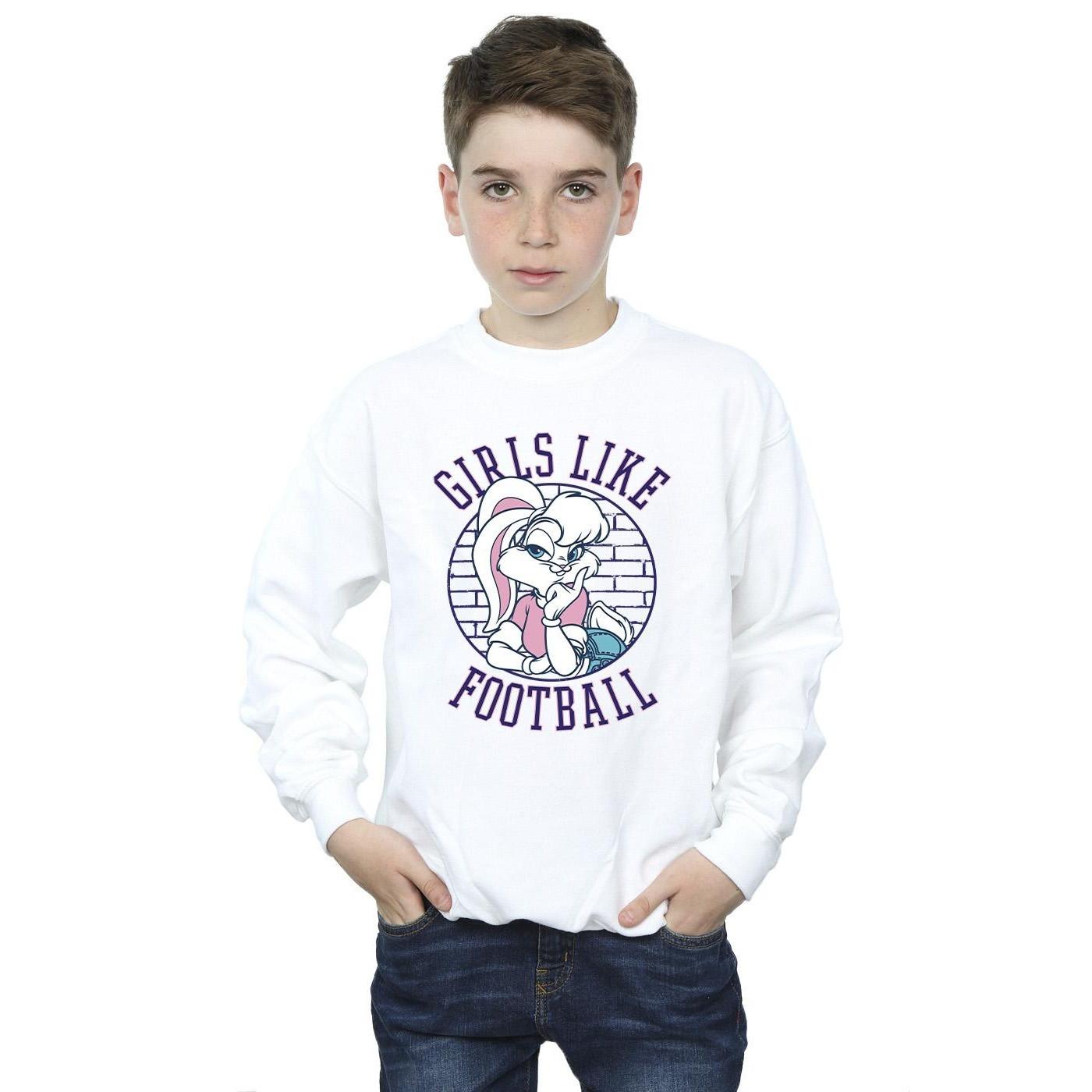 LOONEY TUNES  Girls Like Football Sweatshirt 