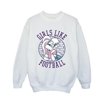 Lola Bunny Girls Like Football Sweatshirt