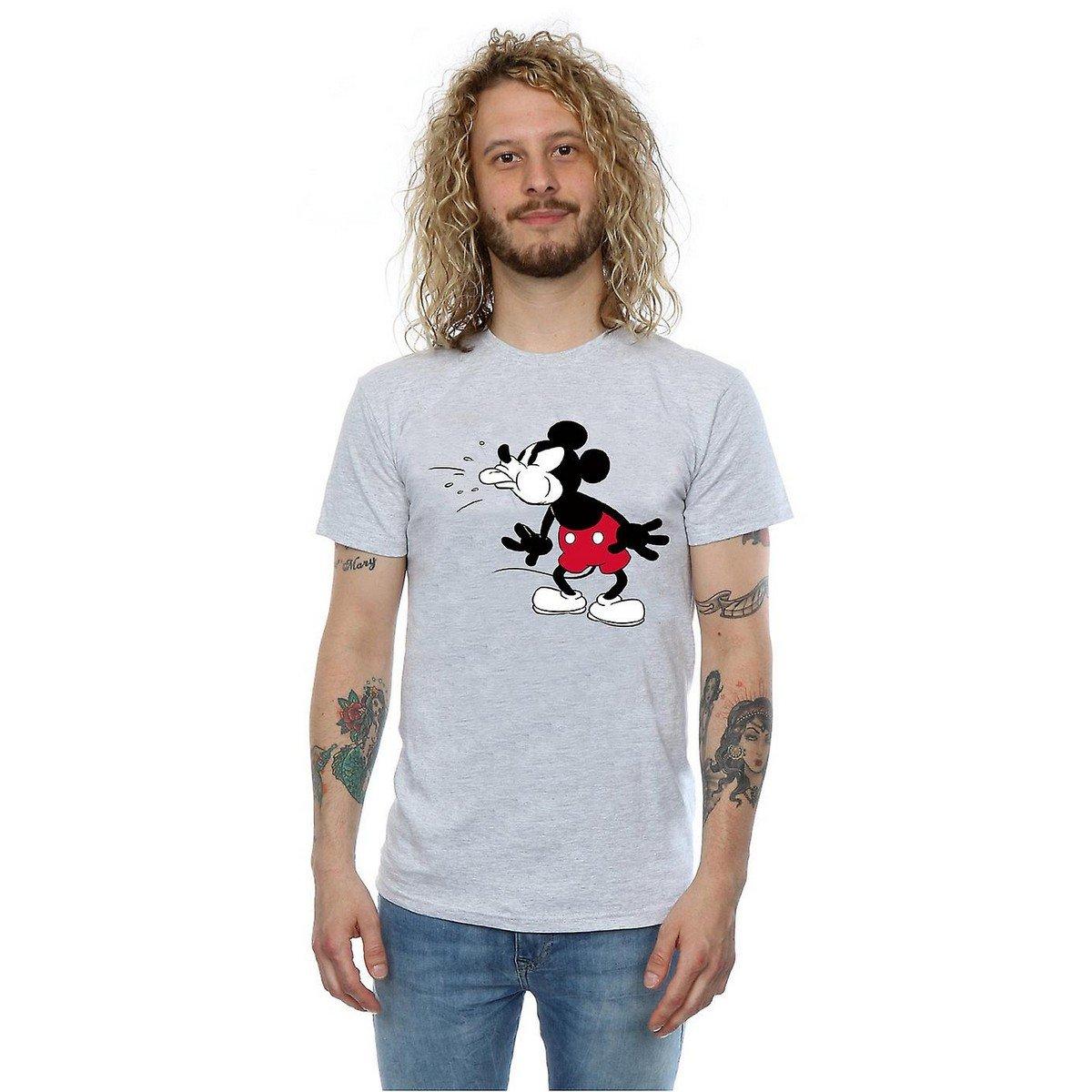 Disney Mickey Mouse Bedrucktes Kurzarm T-Shirt  