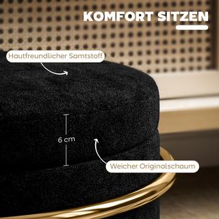 HOMCOM Aufbewahrungshocker  