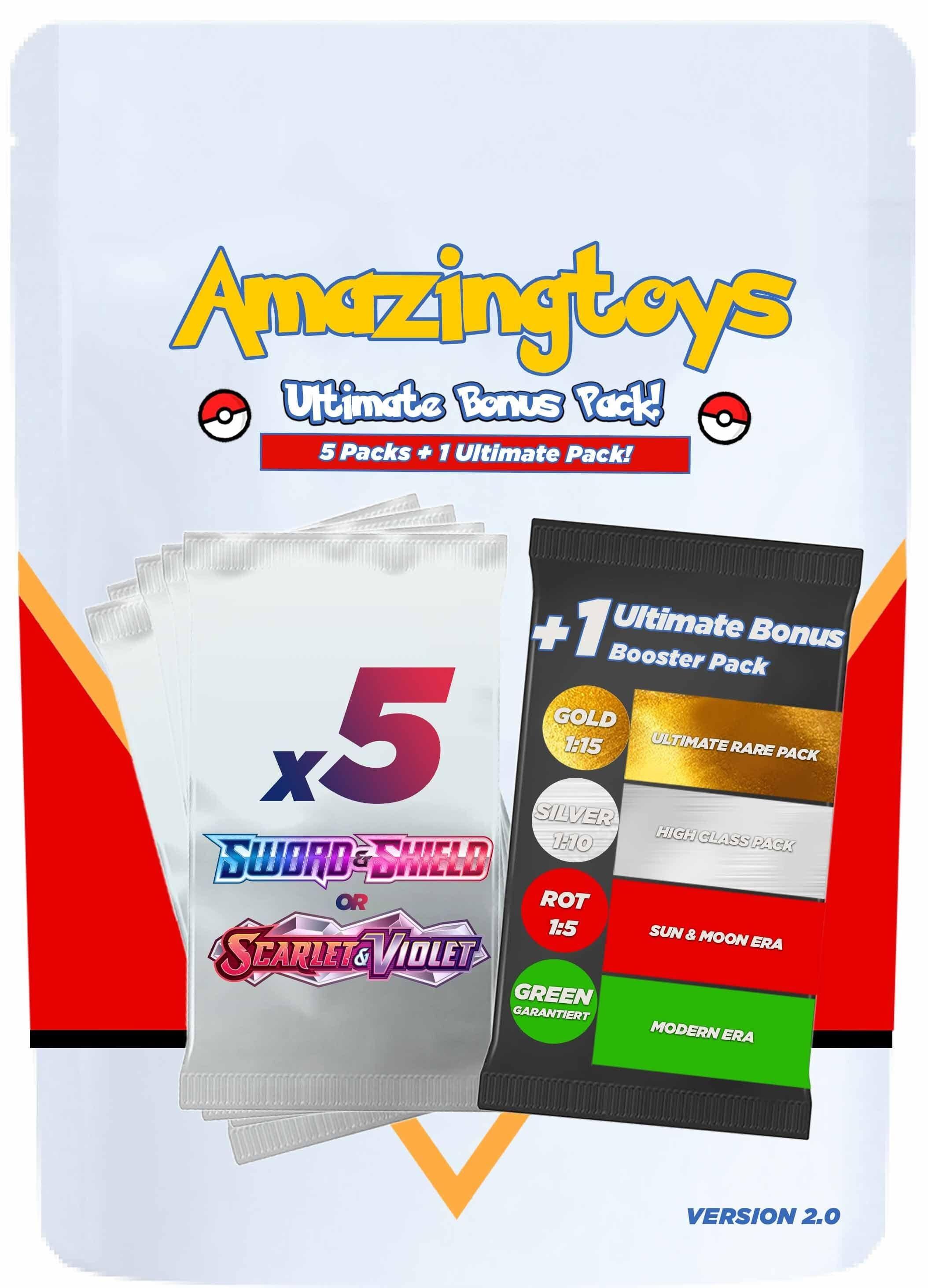 Pokémon  AMAZINGTOYS® Ultimate Mystery Booster Pack - Wave 2 