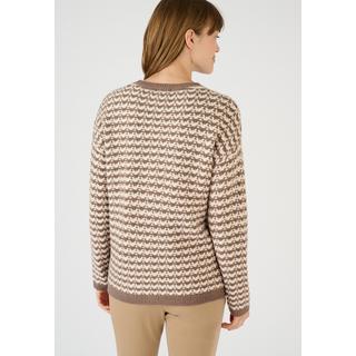 Damart  Zweifarbiger Strickpullover Thermolactyl 