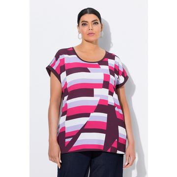 T-Shirt, grafischer Druck, Oversized, Rundhals, Halbarm