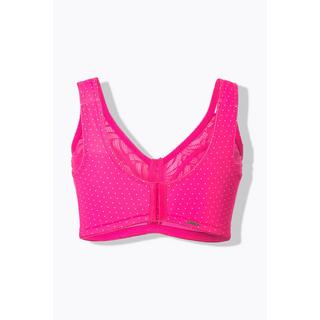 Ulla Popken Entlastungs-BH Punkte Spitze ohne Bügel Cup C-F  