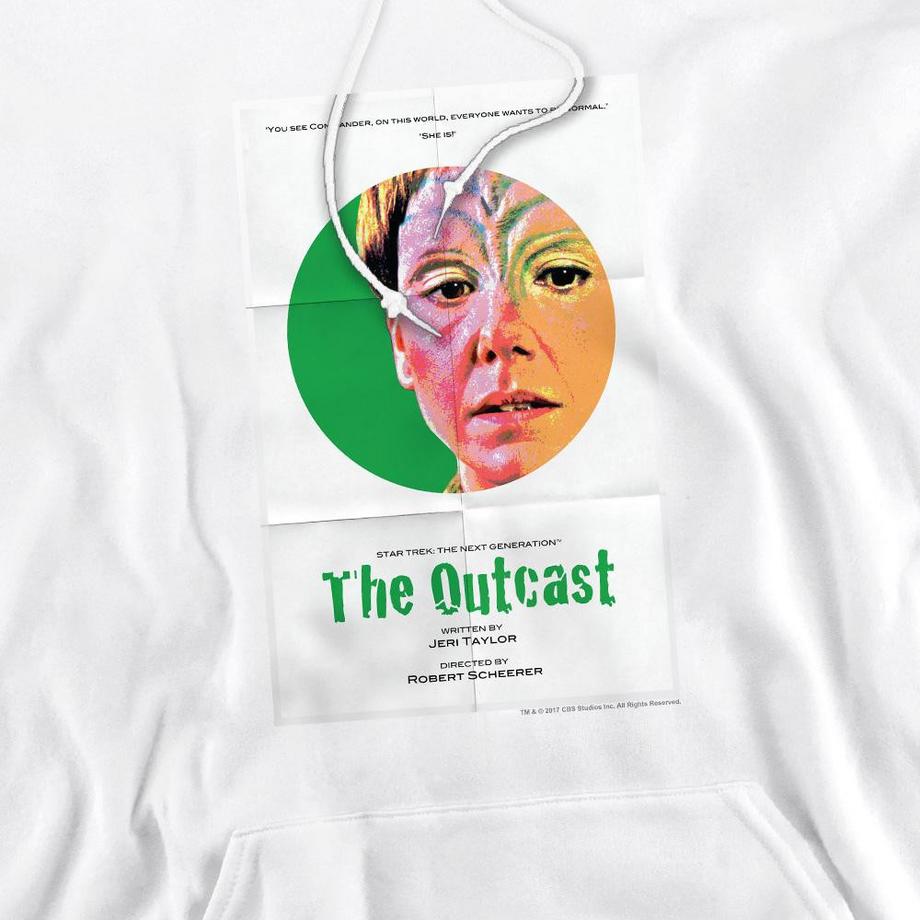 Star Trek The Next Generation Season 5 Episode 17 Sweat à capuche  