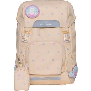 Beckmann  Schulrucksack Classic  6-teiliges Set Yellow Heart 