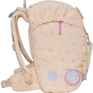 Beckmann  Schulrucksack Classic  6-teiliges Set Yellow Heart 