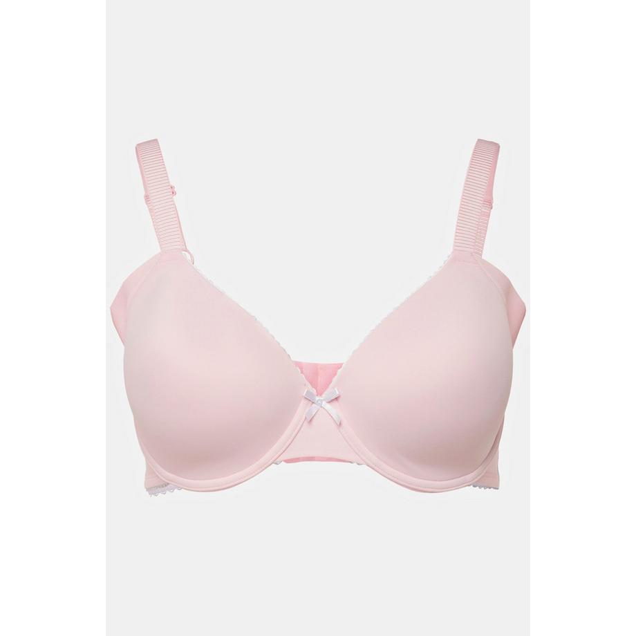 Ulla Popken Soutien-gorge à armatures bonnets souples bordure fantaisie  