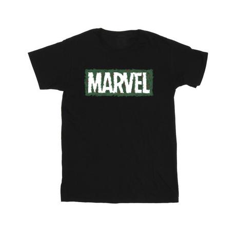 MARVEL Logo T-Shirt Manches Courtes  