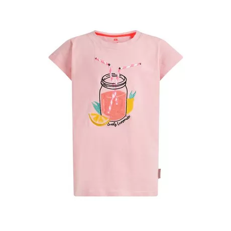 WE Fashion  T-shirt à application de paillettes fille 