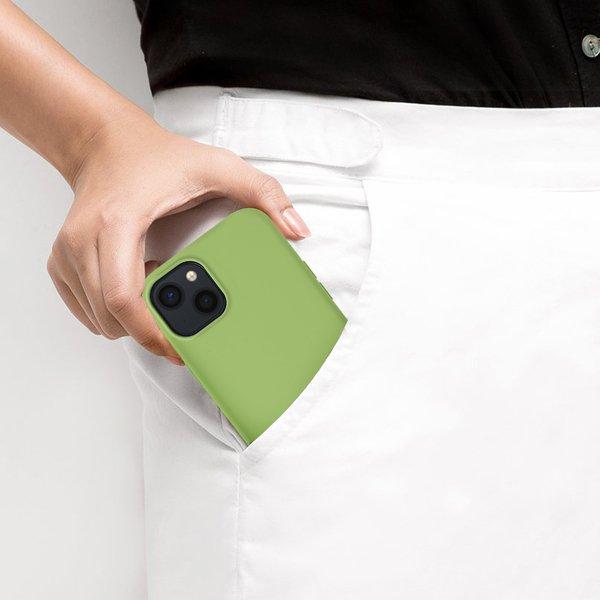 Avizar  Coque iPhone 13 Mini Silicone Vert 