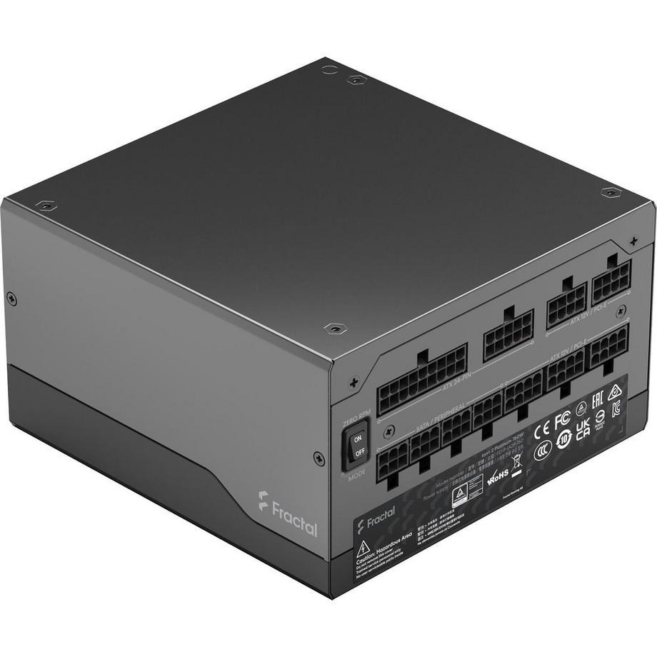 Fractal Design  Ion+ 2 Platinum 760W alimentatore per computer 20+4 pin ATX ATX Nero 