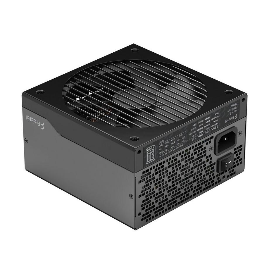 Fractal Design  Ion+ 2 Platinum 760W alimentatore per computer 20+4 pin ATX ATX Nero 