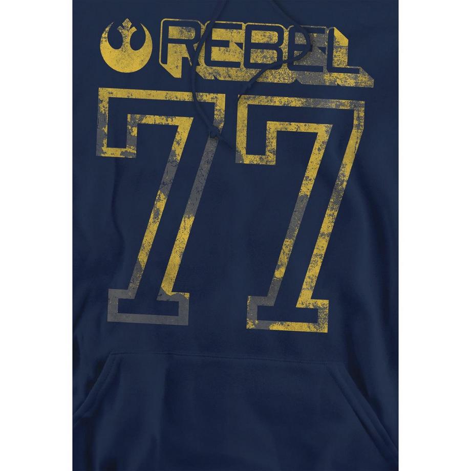 STAR WARS Star Wars Rebel 77 Felpa con cappuccio  