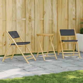 VidaXL Bistro set bambus  
