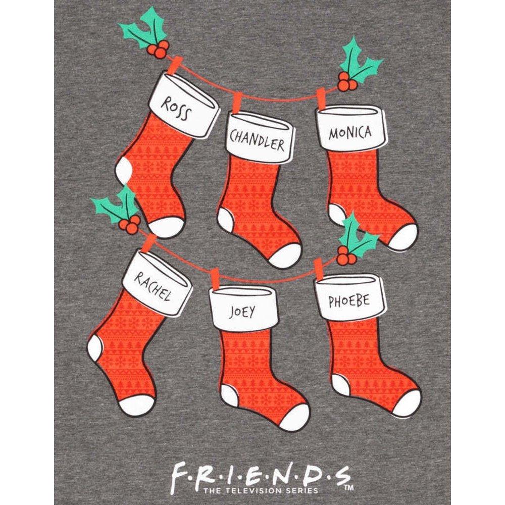 Friends  T-shirt de Noël bas de laine 