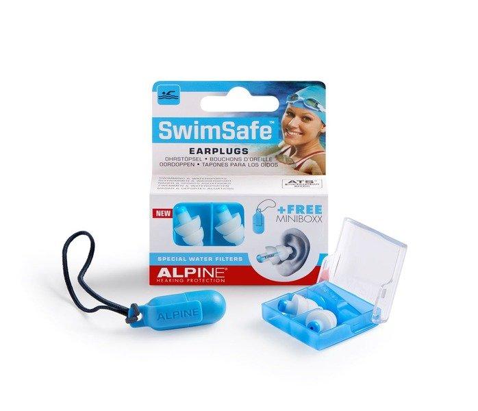 ALPINE  Swimsafe, Gehörschutzstöpsel, mit Euroloch 