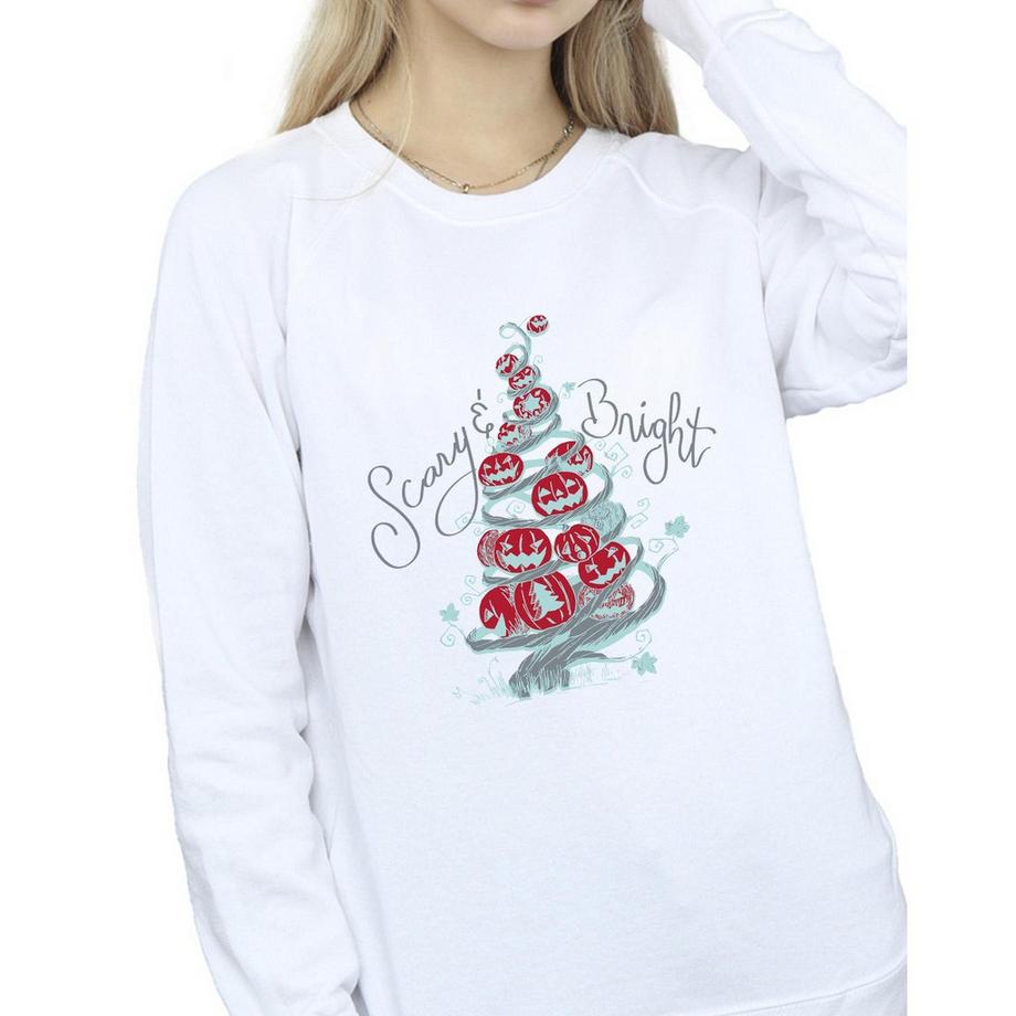 Disney The Nightmare Before Christmas Scary and Bright Sweatshirt  