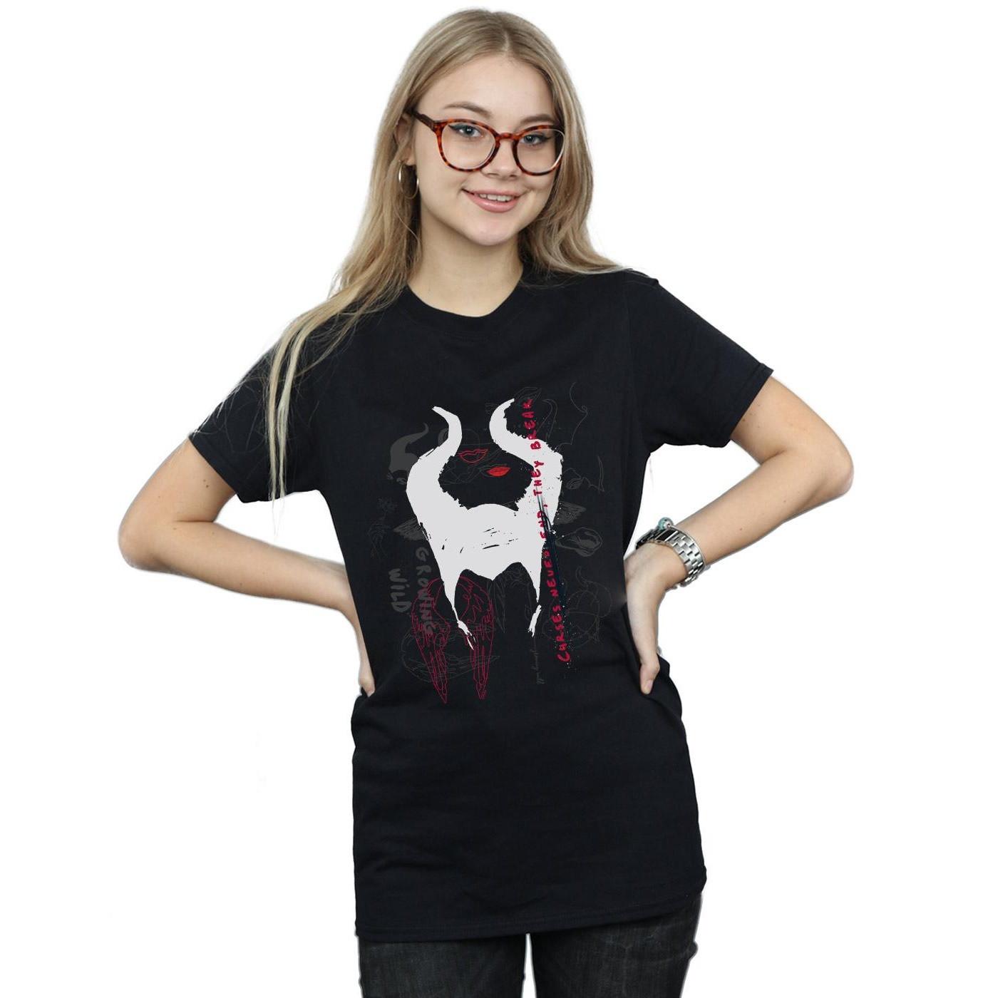 Disney  Mistress Of Evil Growing Wild Horns TShirt 