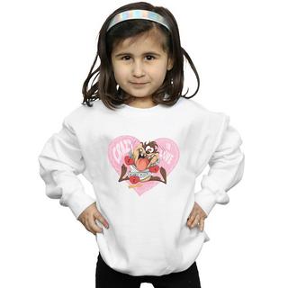 LOONEY TUNES  Taz Valentine´s Day Crazy In Love Sweatshirt 