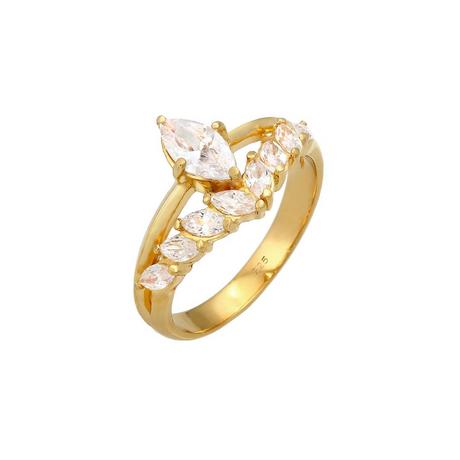 Elli  Ring Marquise Zirkonia 