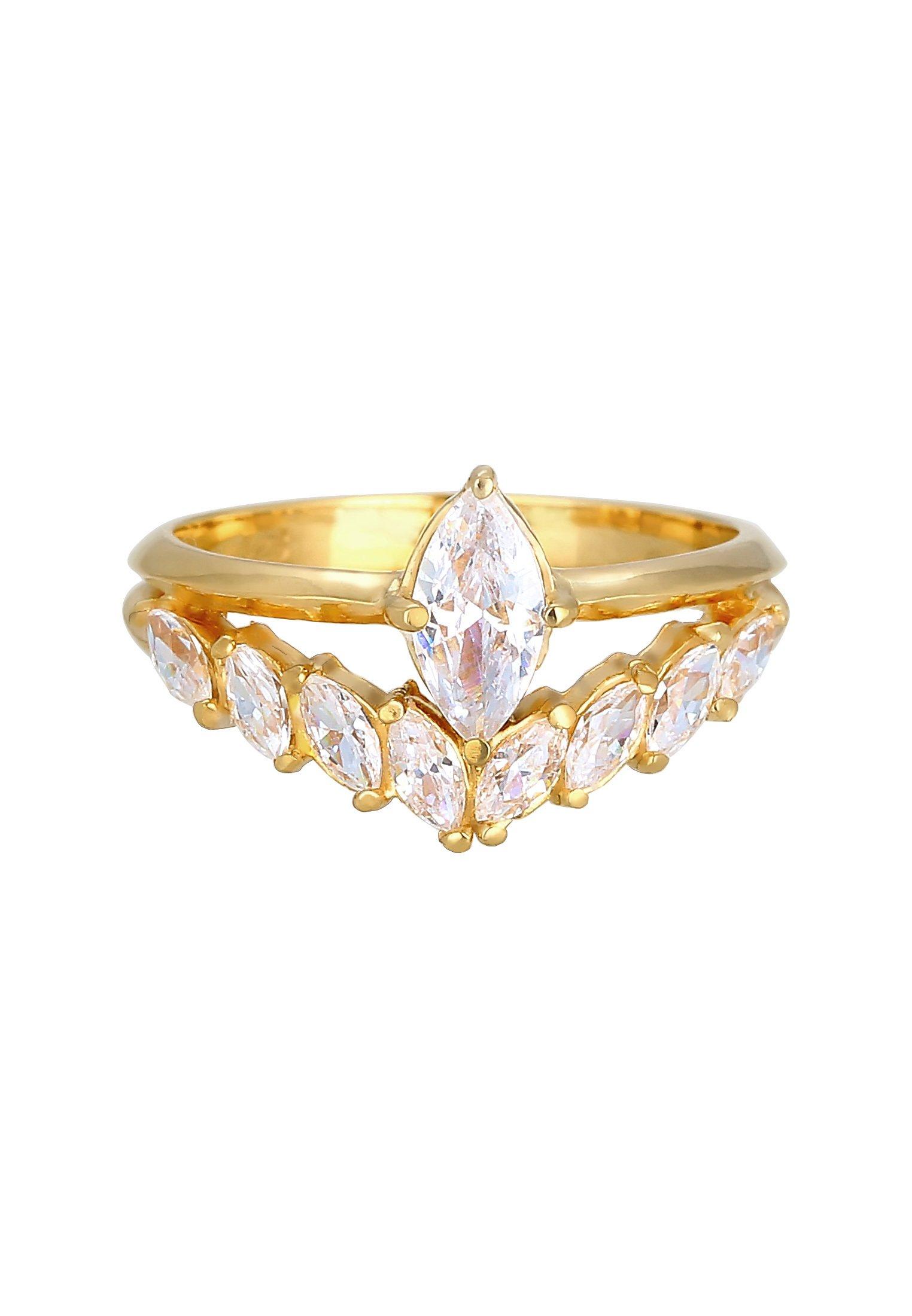 Elli  Ring Marquise Zirkonia 
