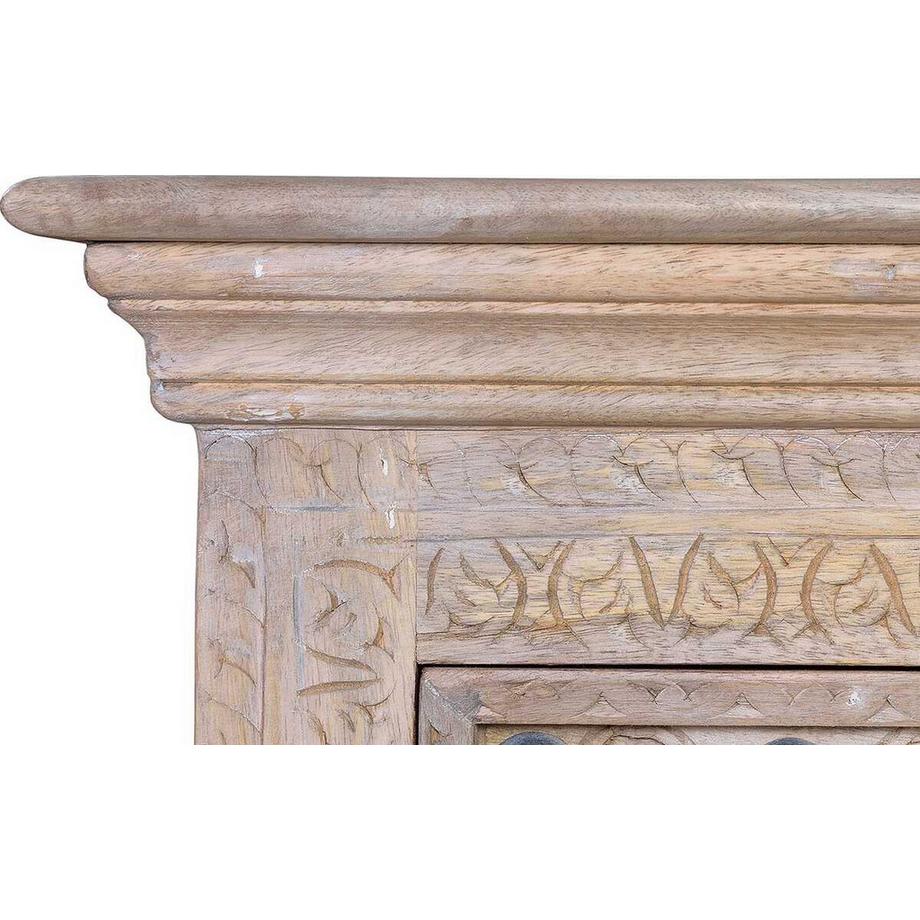 mutoni Nachtkommode Bakhra Natural Mango  