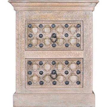 Nachtkommode Bakhra Natural Mango