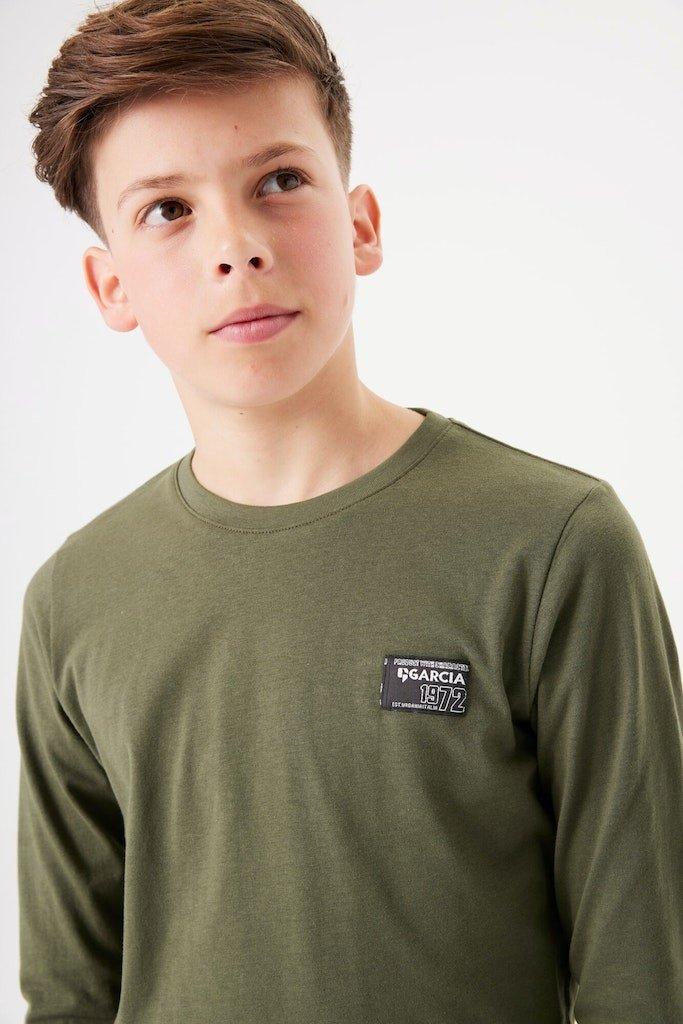 GARCIA  Jungen Langarmshirt pine tree 