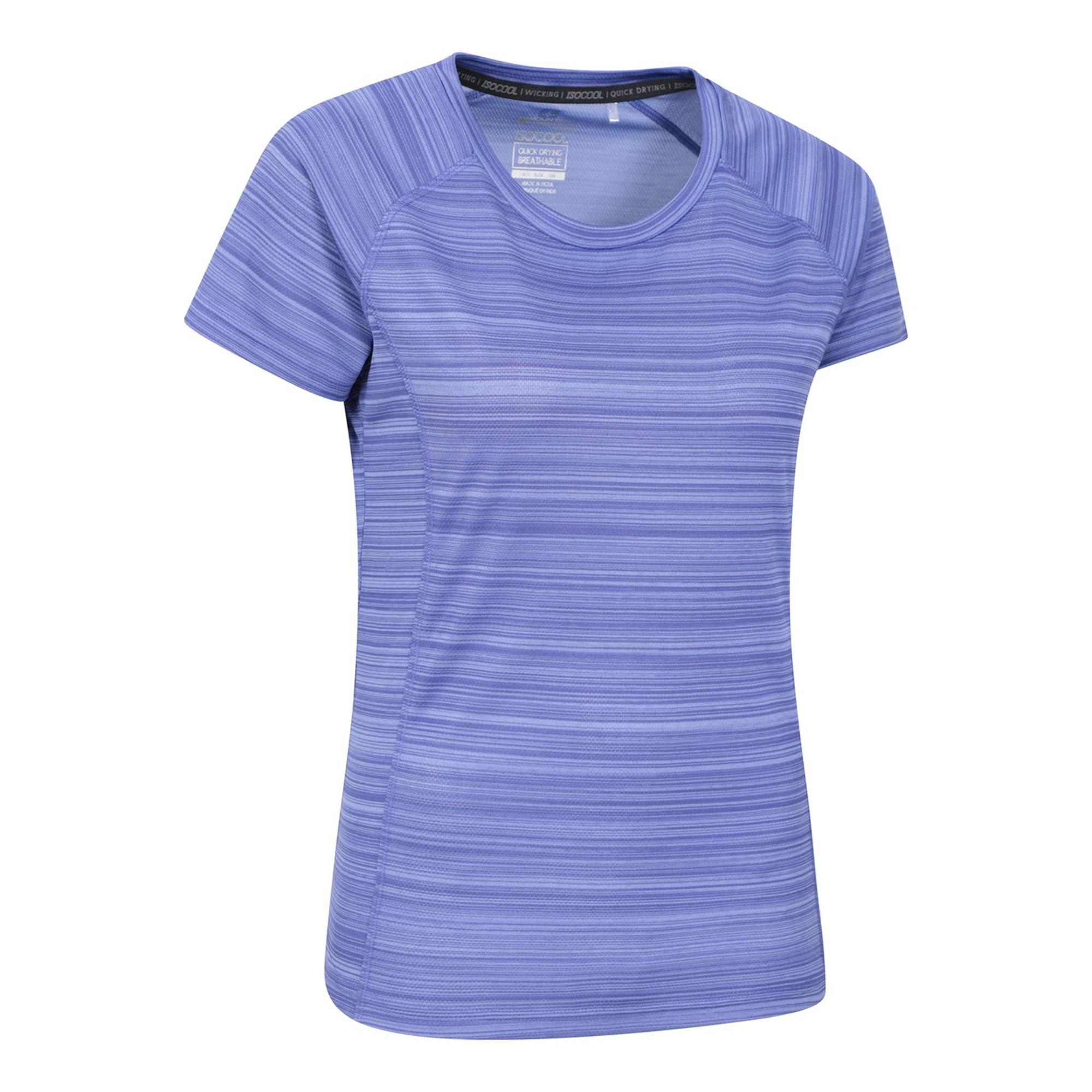 Mountain Warehouse Endurance T-Shirt a Maniche Corte a Righe  