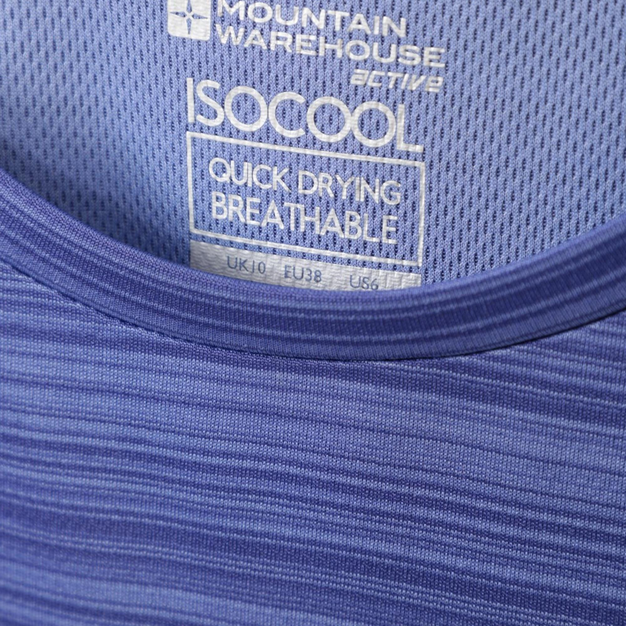 Mountain Warehouse Endurance T-Shirt a Maniche Corte a Righe  